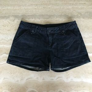 BUFFALO DAVID BITTON DARK DENIM SIZE 27 SHORTS